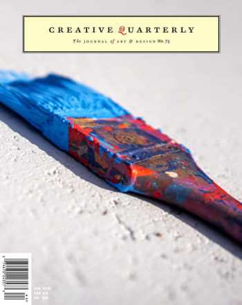 Creative Quarterly Cover 73. Image by Primary Hughes