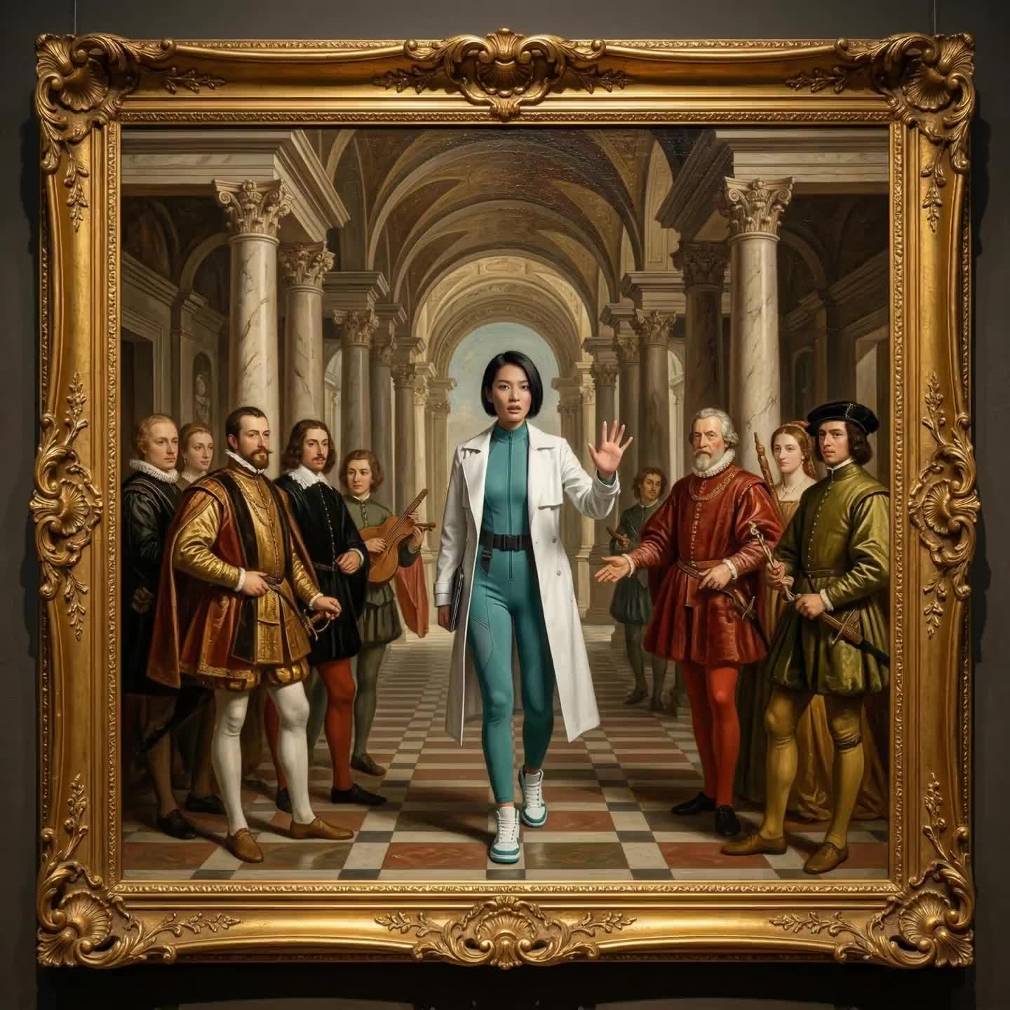 Trapped in a Painting