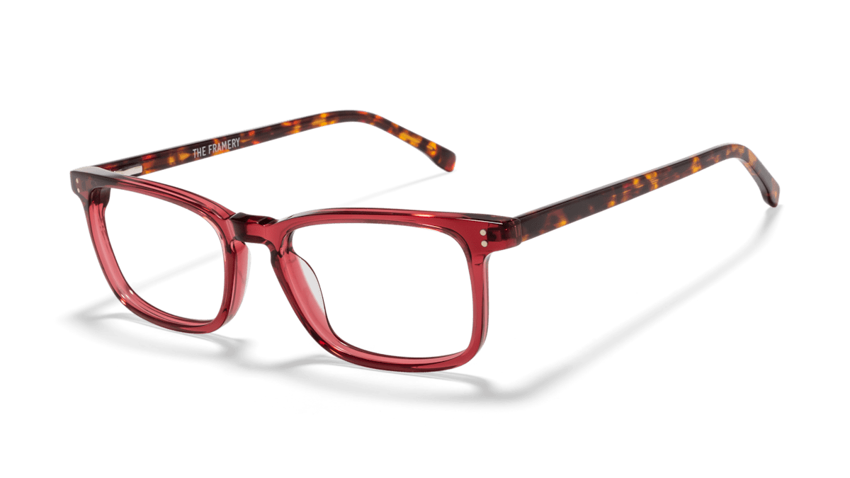 Merlot Rose Color Alex Eyeglasses | The Framery