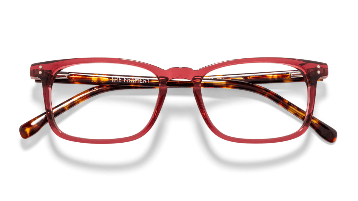 Merlot Rose Color Alex Eyeglasses | The Framery