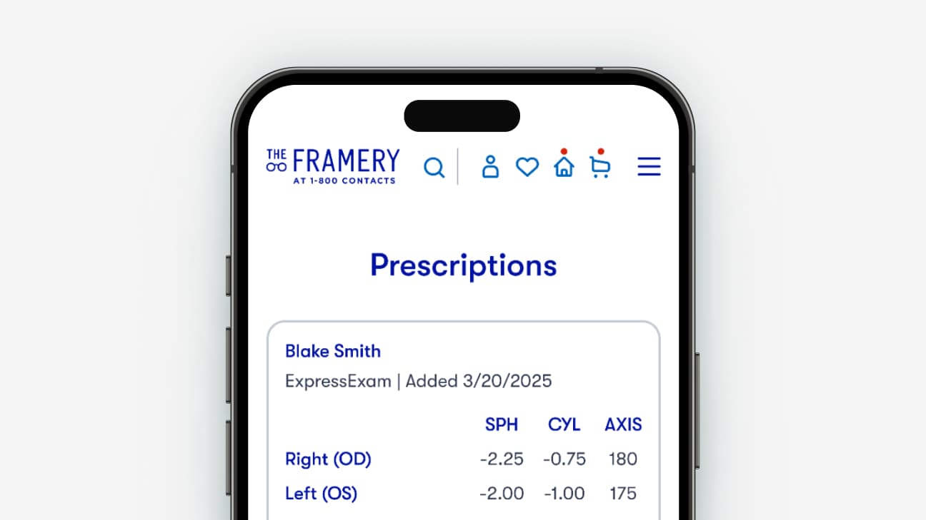 Add your prescription and check out