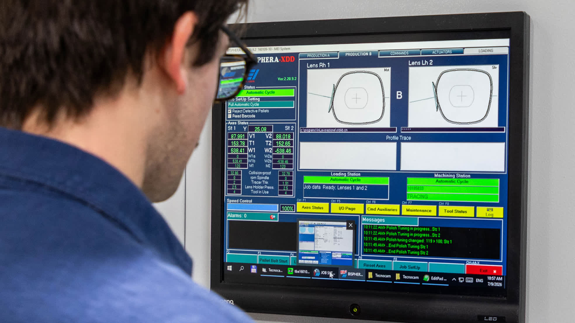 Smart screening