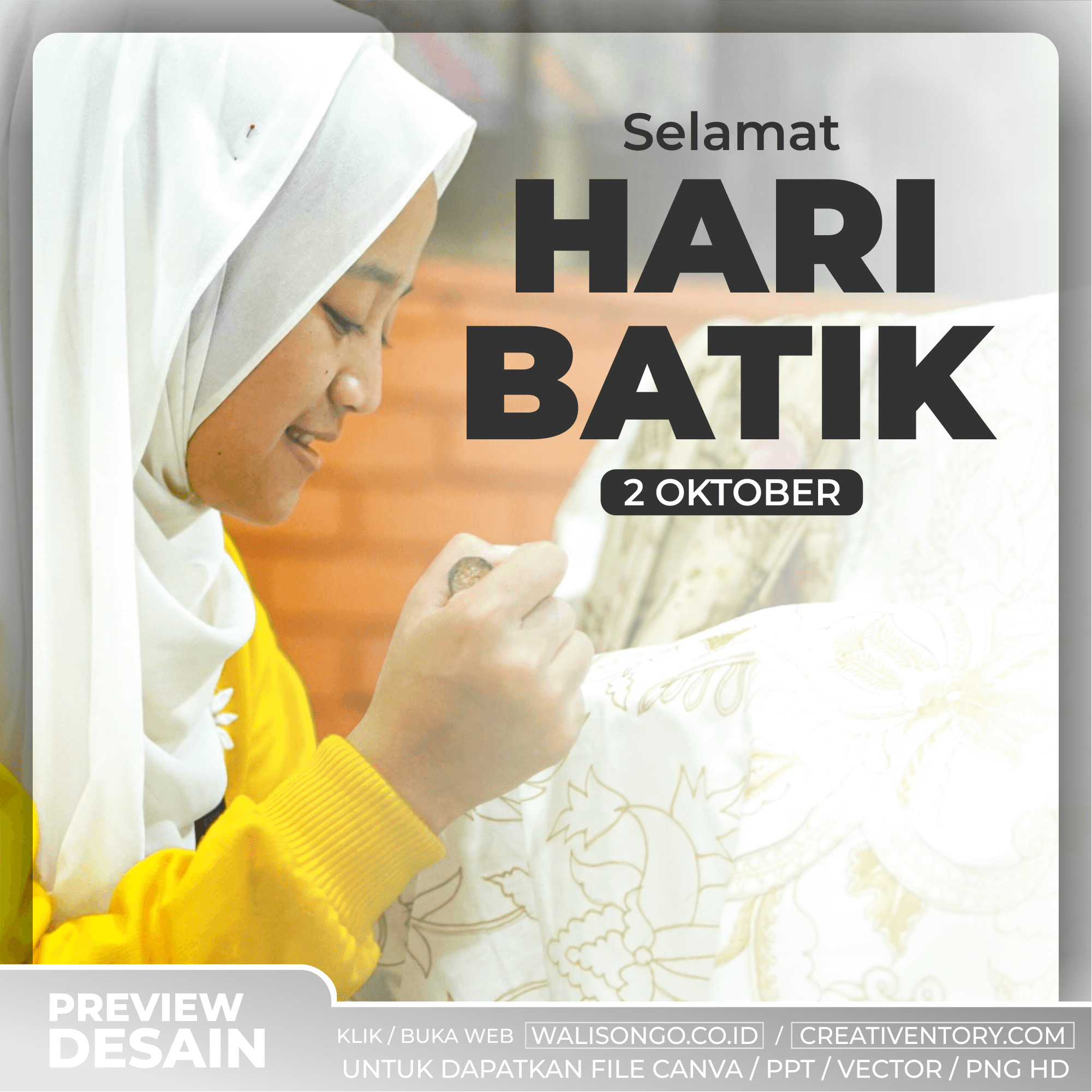 Ucapan Hari Batik Nasional