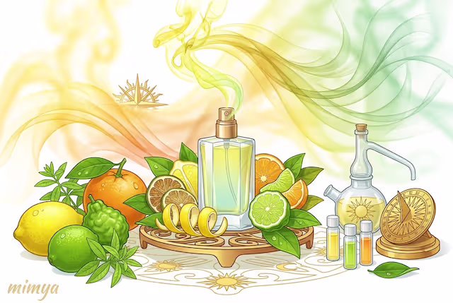 A Burst of Sunshine Exploring Citrus Scents in Modern Perfume