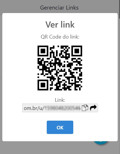 QR Code de contato gerado