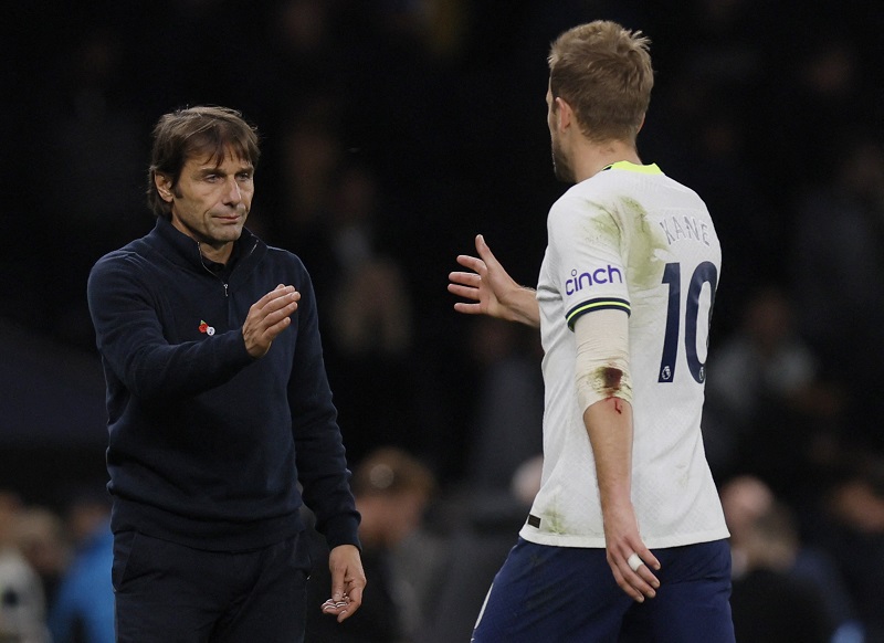 Tottenham Hotspur Kalah 1-2 dari Liverpool di Liga Inggris 2022-2023, Antonio Conte Tetap Puji Harry Kane Cs