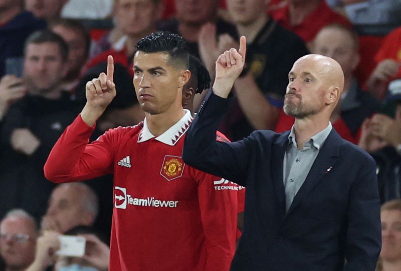 Gara-Gara Berhasil Tendang Cristiano Ronaldo, Erik ten Hag Dapat Pujian Setinggi Langit dari Peminat Manchester United