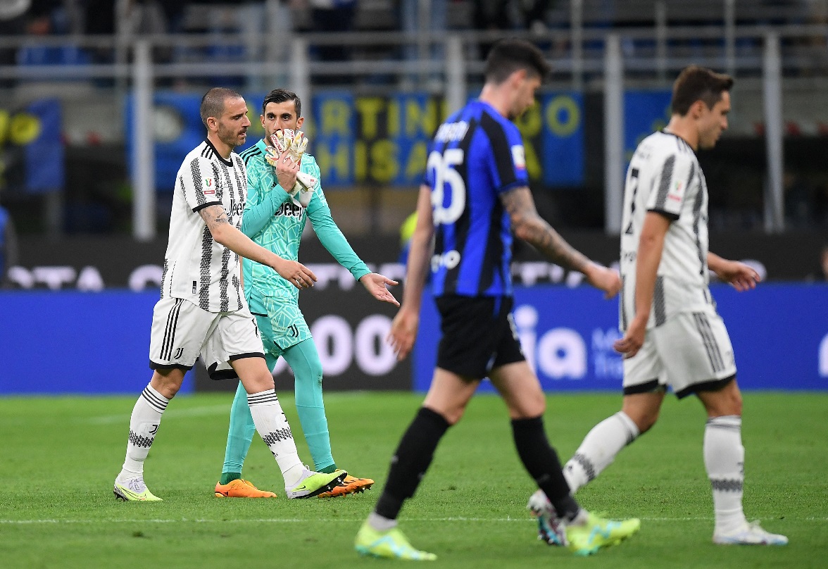 Juventus Disikat Inter Milan 1-0 di Leg II Semifinal Coppa Italia 2022-2023, Leonardo Bonucci Kecewa Berat