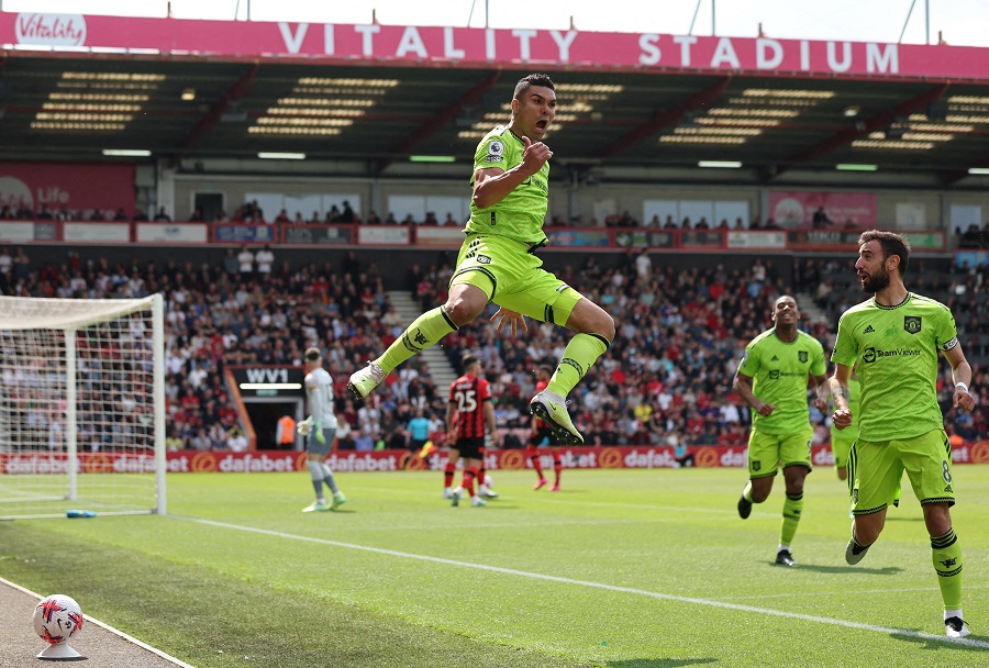 Cetak Gol Semata Wayang di Laga Bournemouth vs Manchester United, Casemiro Disanjung Bak Pahlawan oleh Erik Ten Hag!