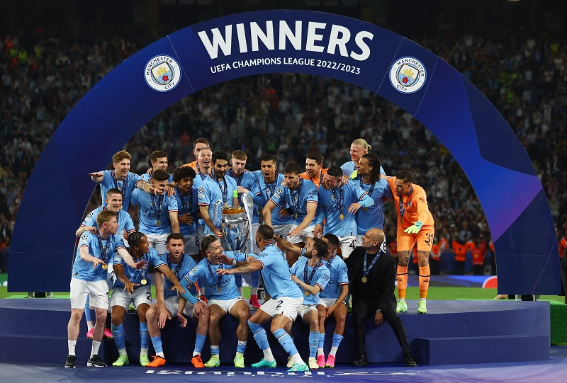 5 Rekor Manchester City Setelah Juara Liga Champions 2022-2023, Nomor 1 Samai Treble Winners Manchester United!