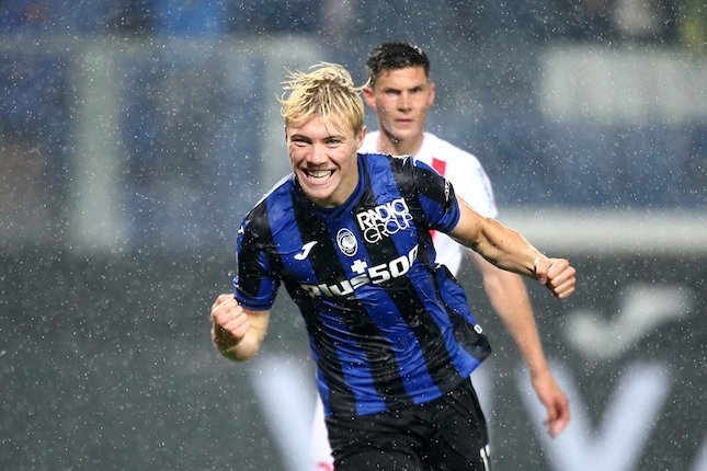 Striker Atalanta Rasmus Hojlund.