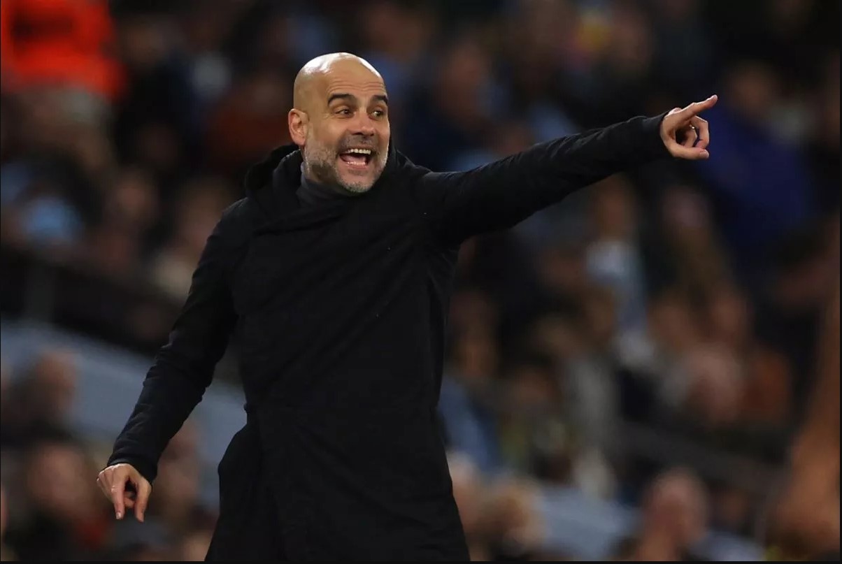 Pelatih Manchester City, Josep Guardiola.