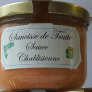 Saucisse de truite sauce curry