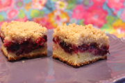 Crumble cassis