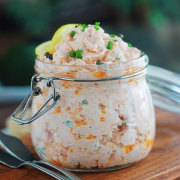 Rillettes aux 2 saumons "maison"