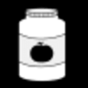 Compote de pommes/pêche de vigne