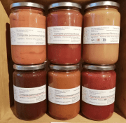 Compote de pommes/framboises