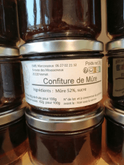Confiture de mûres
