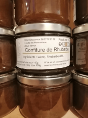 Confiture de rhubarbe