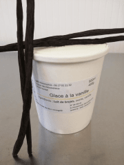 Glace parfum Vanille