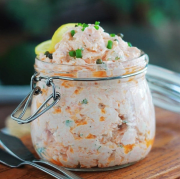 Rillettes aux 2 saumons "maison"