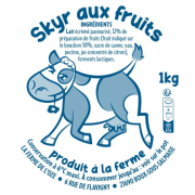 SKYR aux fruits ABRICOT BIO 