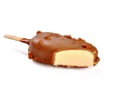 ESQUIMAUX glacés caramel enrobé de chocolat biscuité