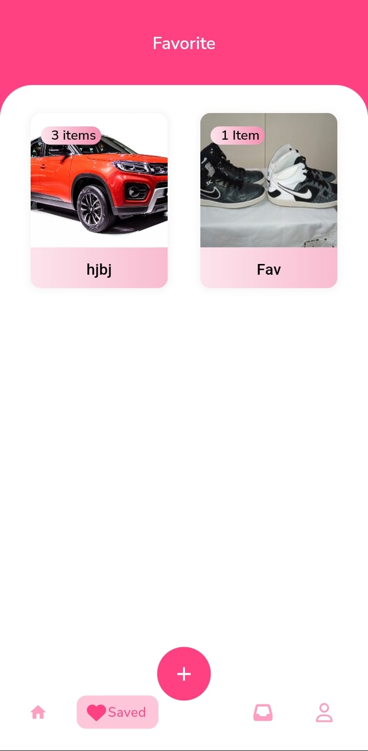 Wishlist interface 8