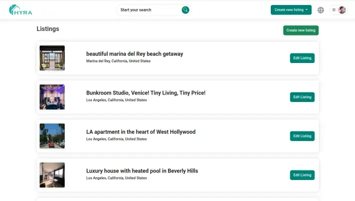 Multiple Listings interface 8