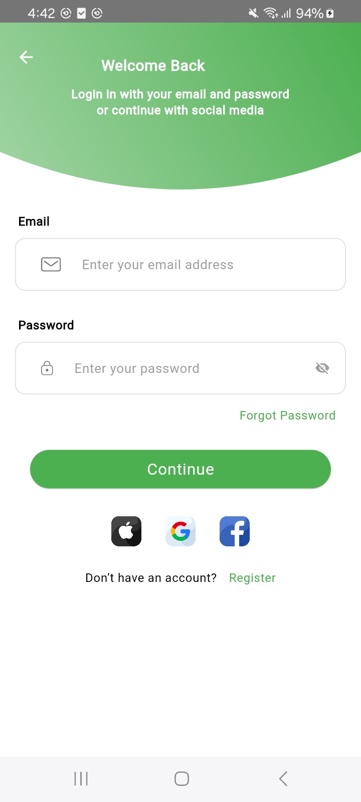 Easy Search interface 2