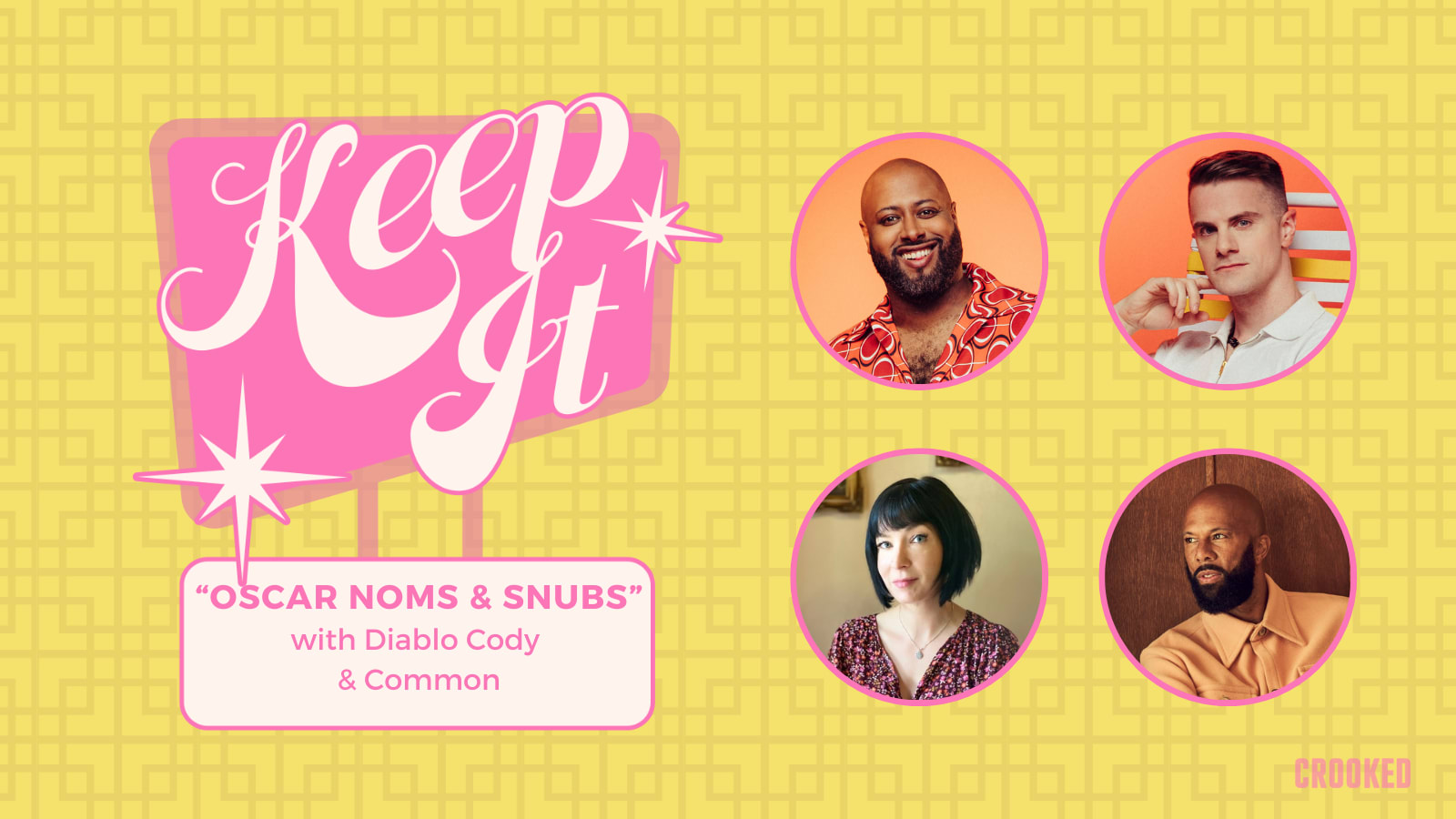 Oscar Noms \u0026 Snubs” w. Diablo Cody \u0026 Common | Crooked Media, image size:1600x900