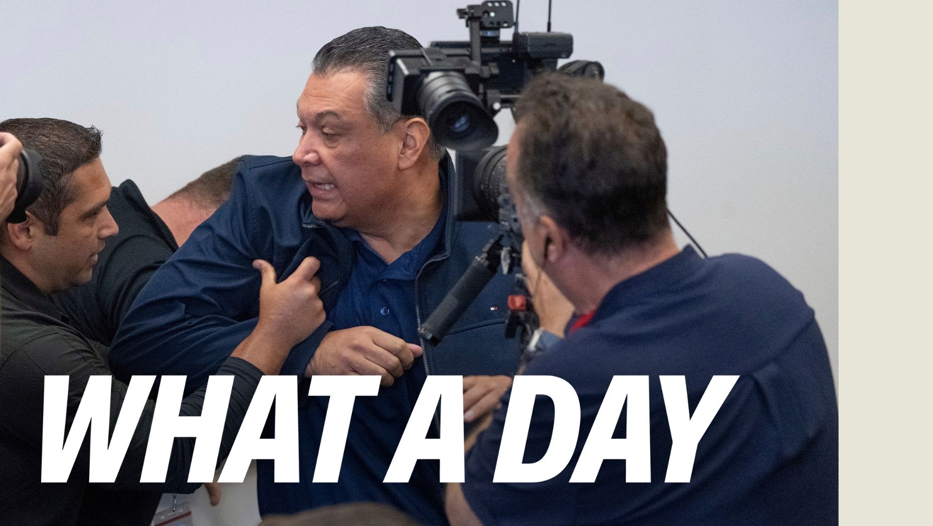 Asking A Question Got US Senator Padilla Handcuffed | Crooked Media