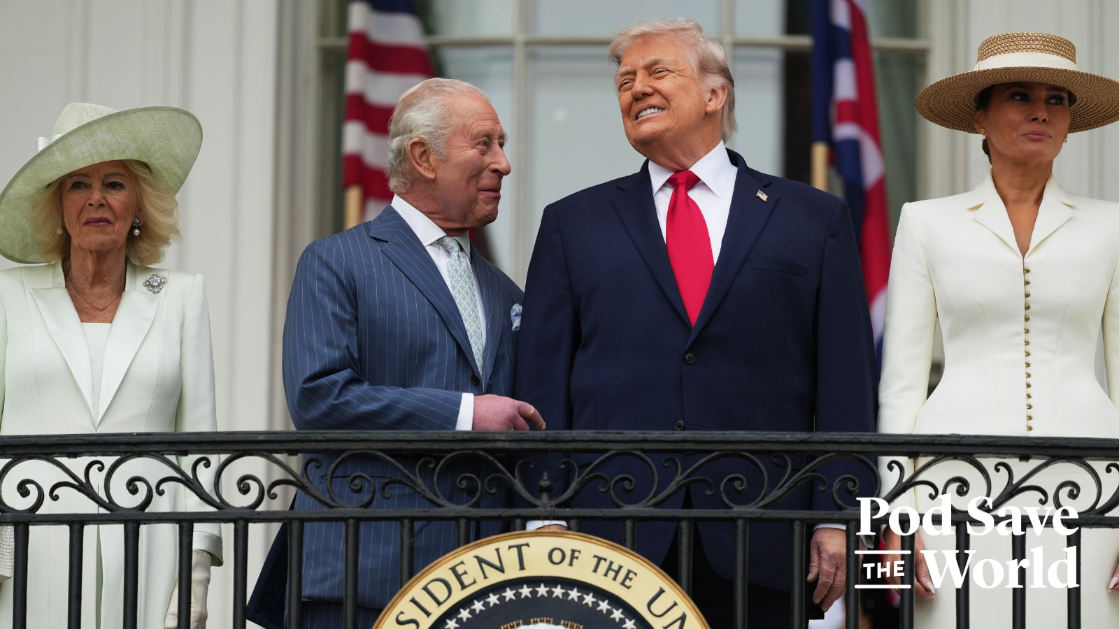 King Trump Welcomes King Charles