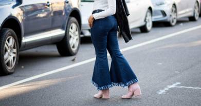 baggy fashion in denim