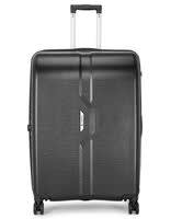 Carlton Oslo Black Hardside Casing 68cm Medium Check-in Luggage - CA OSLO69BLK