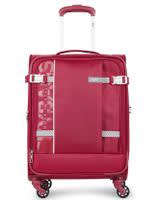 Skybags Snazzy Red Softside 81 Cm Large Check-in Luggage - SK STSNAH81CRD