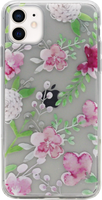 BlueBuilt Mixed Blossom Soft Case Apple iPhone 11 Back cover Transparant