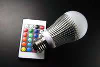 Technaxx LED RGB Bulb E27 5W with remote control