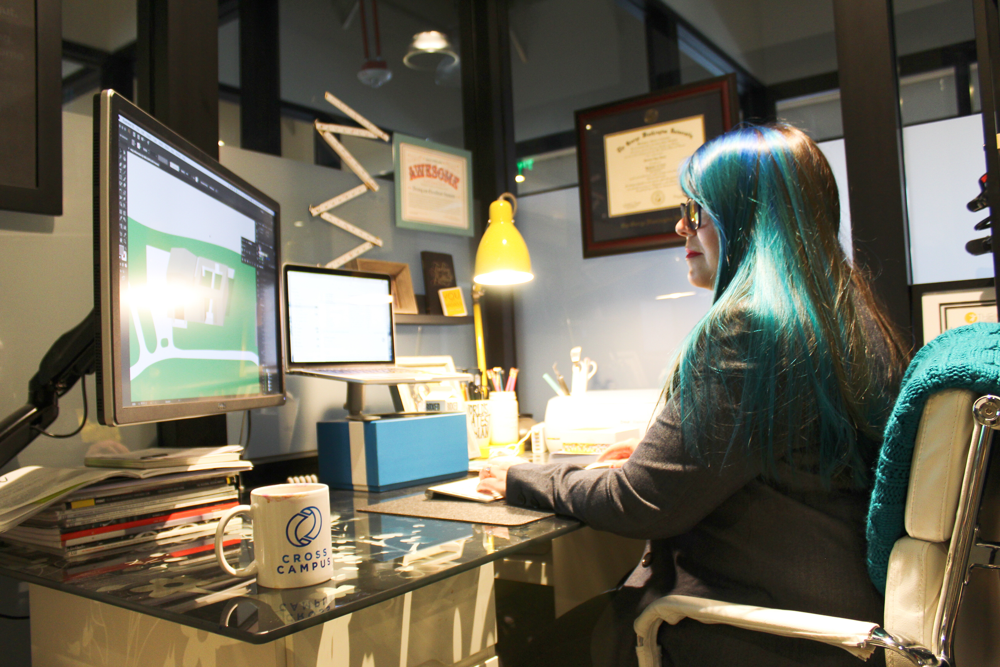 creative fish studio jessica accamando cross campus south bay el segundo coworking space member spotlight