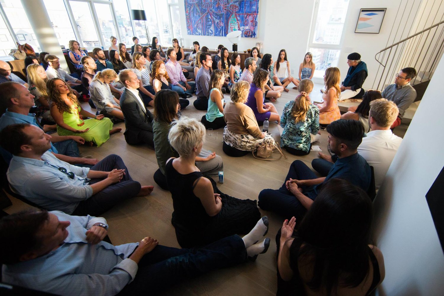 the path mela meditation month mindfulness retreat cross campus member company coworking santa monica silicon beach female startup