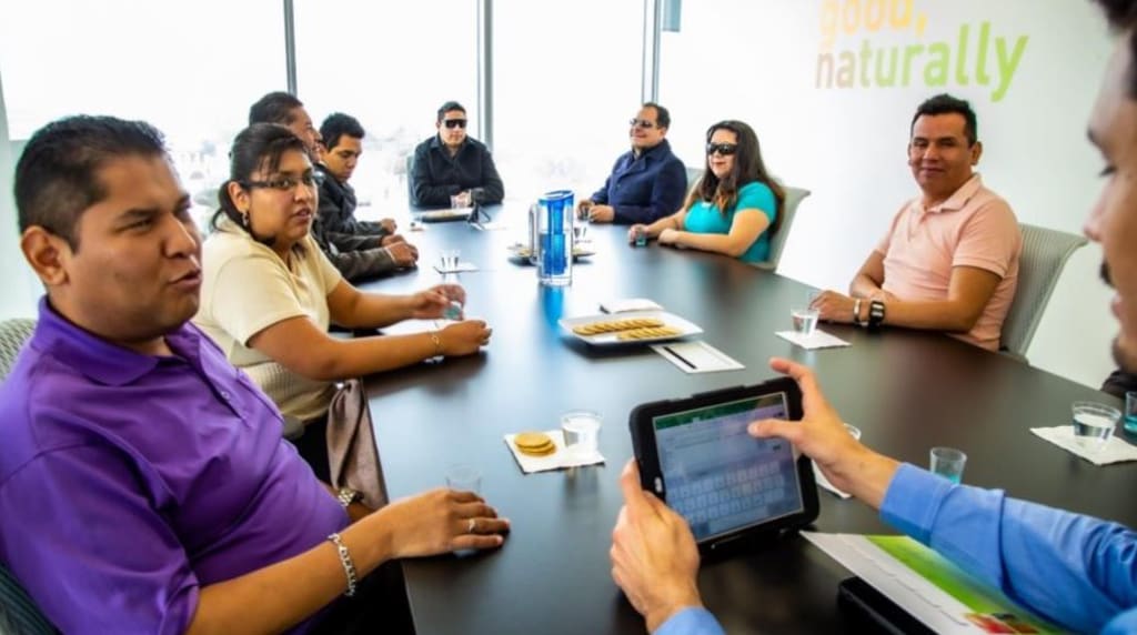 Differently-abled colleagues​