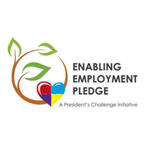 Signatory of President’s Challenge  Enabling Employment Pledge in Singapore