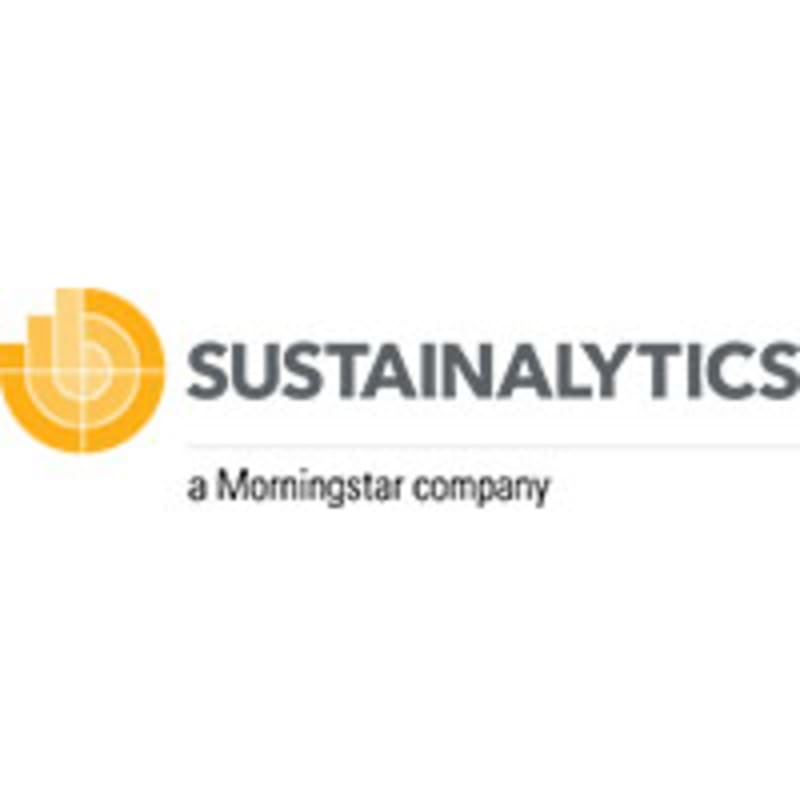 Sustainalytics ESG score of 8.6 Sustainalytics ESG score of 8.6