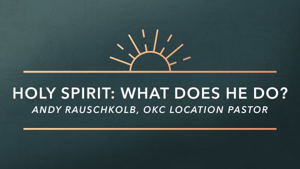 Holy Spirit: What Does He Do?