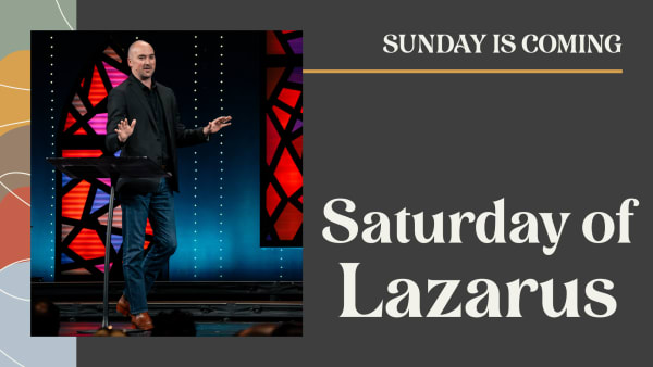 Saturday of Lazarus