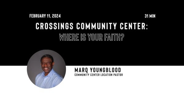 Where Is Your Faith?