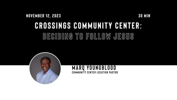 Deciding to Follow Jesus
