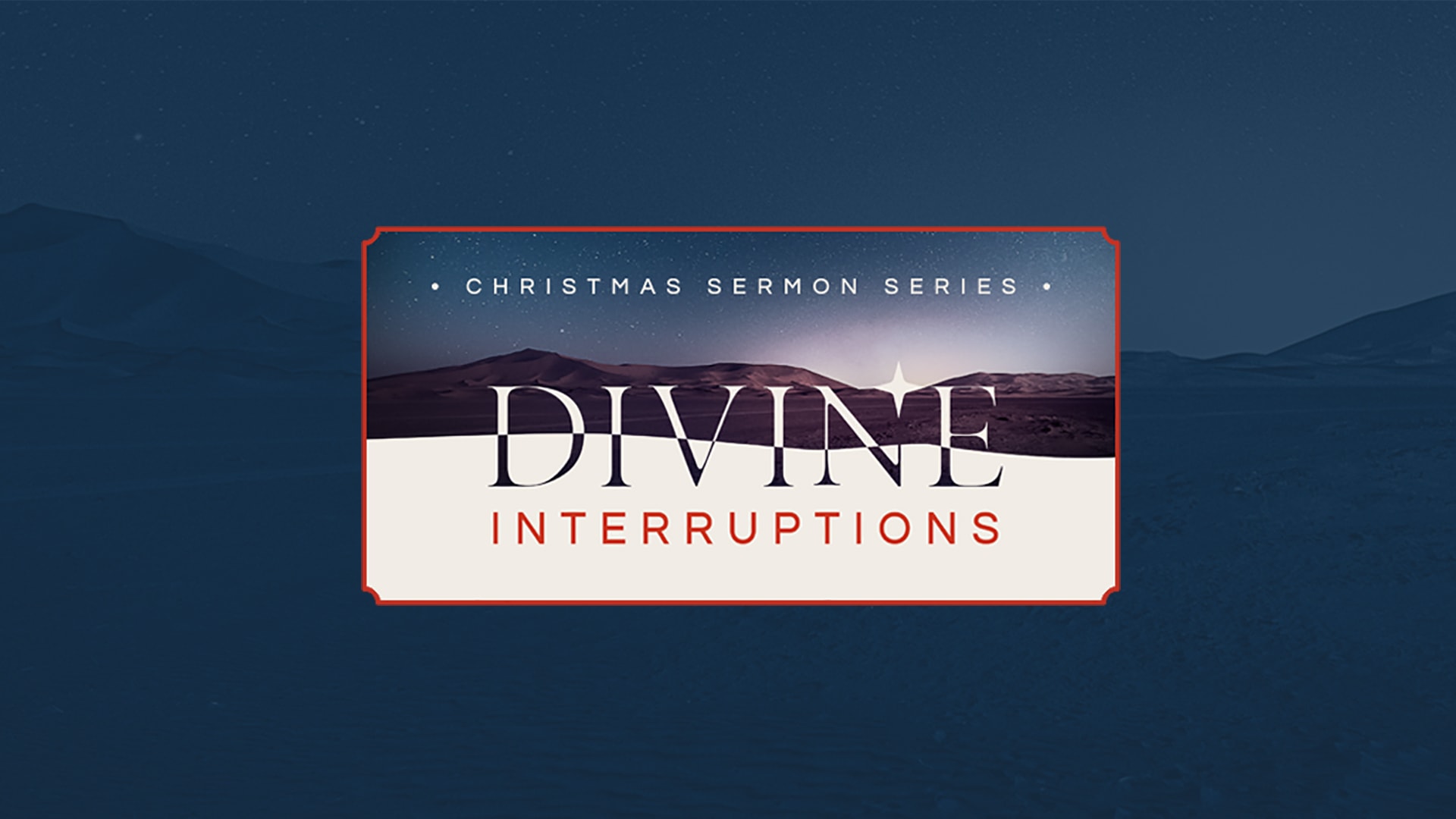 Divine Interruptions