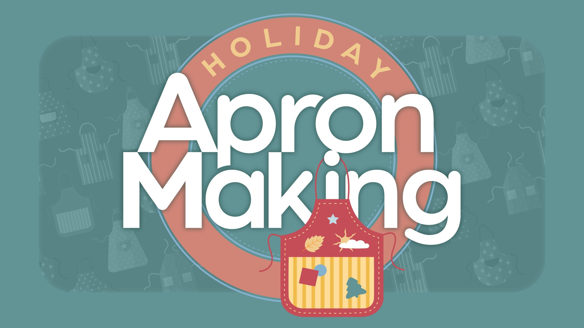 Kids Holiday Apron Making