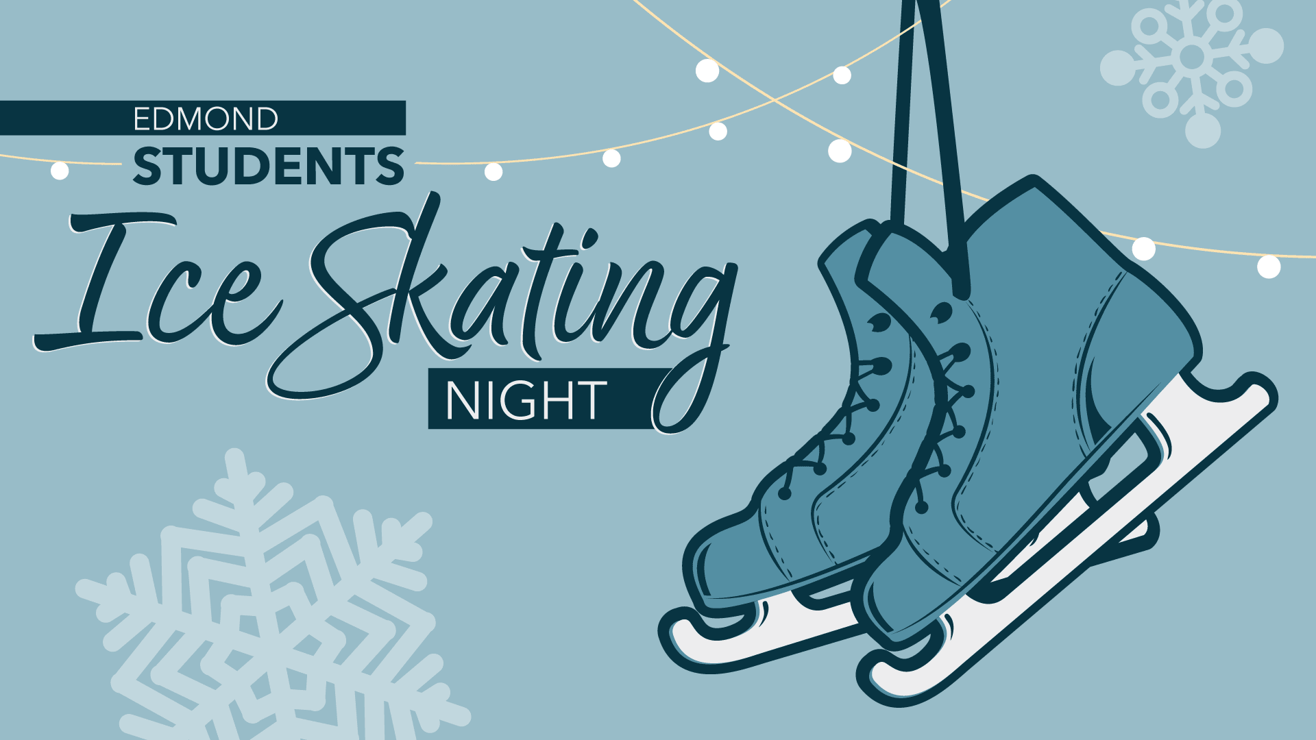 Edmond Students Ice Skating Night
